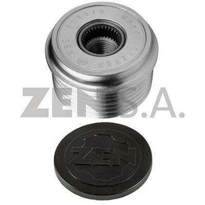 [ZEN-5409] Polea Rueda Libre Volkswagen Gol Iii Iv Parati Iii Iv Saveiro Iii Iv