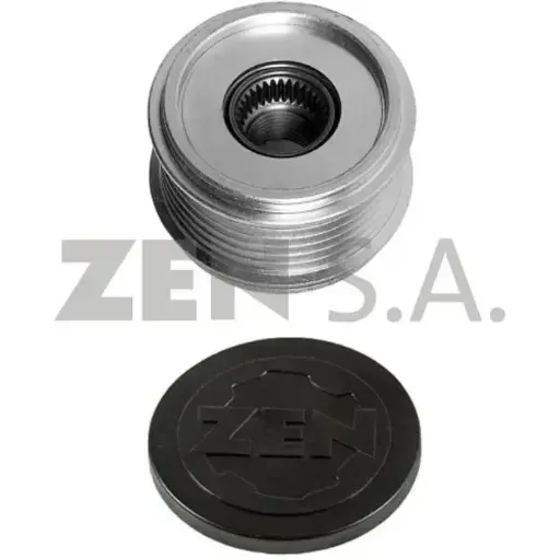 [ZEN-5448] Polea Rueda Libre Audi A3 A4 A6 Seat Alhambra Skoda Octavia Vw Volkswagen Golf V Vi Tiguan