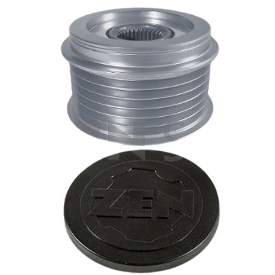 [ZEN-5516] Polea Rueda Libre Volco S40 C 70 S70 80 Xc70 V40 6X14 30782701 9472909 Vkm03652 0210400970 96.005.51