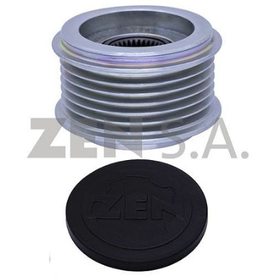[ZEN-5534] Polea Rueda Libre John Deere Maquinaria Agricola Tractor 4 Y 6 C Daf Man 8X16 362D08C 2491308 Al156091 L12669 58882