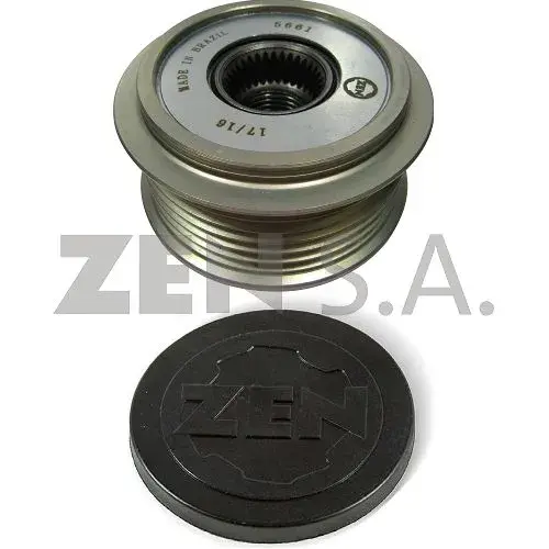 [ZEN-5661] Polea Rueda Libre Hyundai I30 2.2 06 Santafe Ii 2.2 Sonata Tucson 2.0 06 Kia Carens Iii 2.0 06 6X16 3732227020 535024110 58448