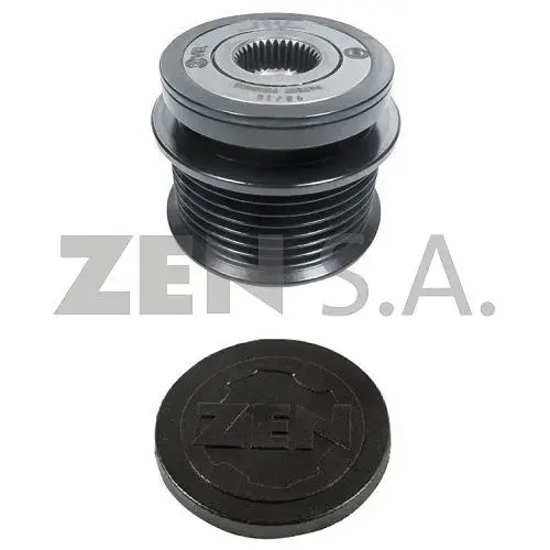 [ZEN-6002] Polea Rueda Libre Toyota Camry Corolla Matrix Previa Rav4 Xb 7X14 Suzuki Grand Vitara 10421048880 274150W041 Z-Vib
