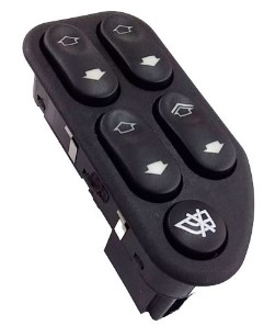 [K-3164915] Interruptor Completo Elevavidrios- 4 Vidrios- Bloqueo De Ventanas- Descenso Rapido - Ford Fiesta 03-07 Ecosport 03-08 - Ranger 04-07