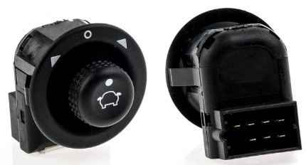 [K-3930362] Interruptor De Espejos Electricos Ford Fiesta 96-10 - 7 Terminales