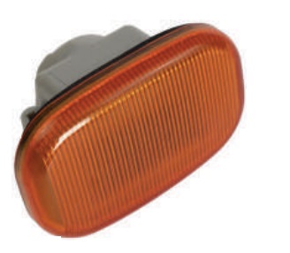 [RDS-3800AM] Intermitente Lateral Ambar Toyota Corolla/Hilux/Fielder - 2003 A 2008 - Sin Socket
