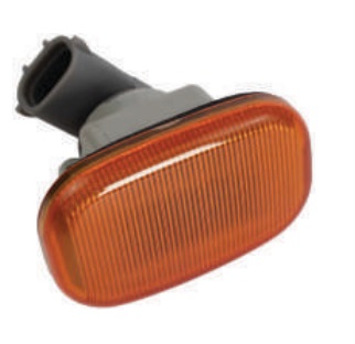 [RDS-3800AMS] Intermitente Lateral Ambar Toyota Corolla/Hilux/Fielder - 2003 A 2008 - Con Socket