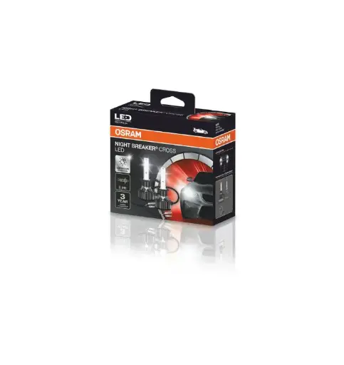 [64150CWNBC] Bombillo Osram Led H1 Night Breaker Cross 3 Años Garantía