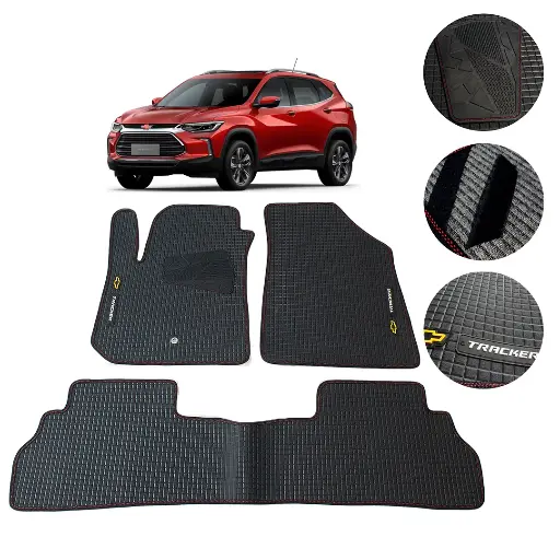 Juego De Tapetes Pvc Chevrolet Tracker Turbo 2021 Antideslizantes